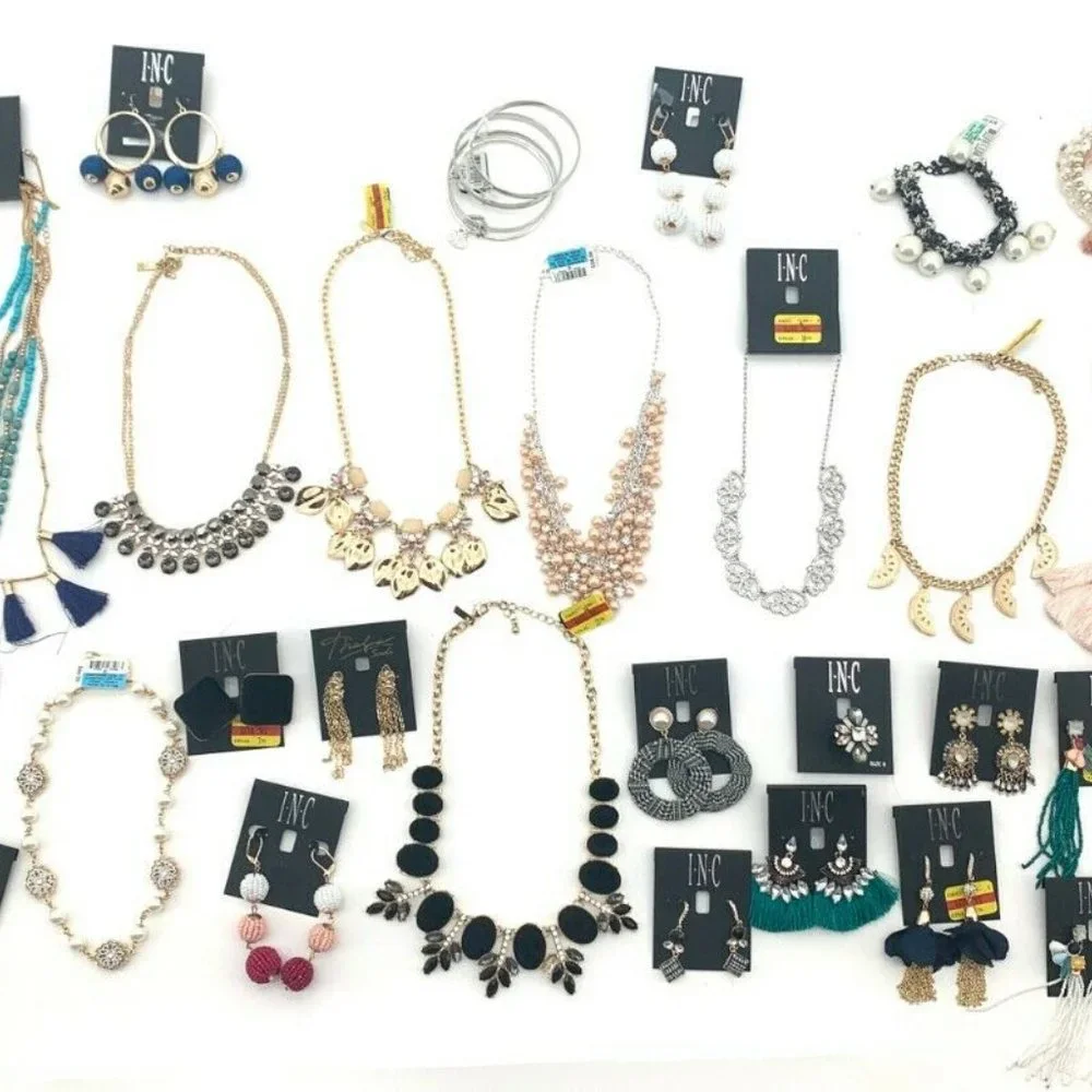 20 Pc Jewelry INC Thalia Sodi Necklaces, Earrings, - Picture 2 of 8